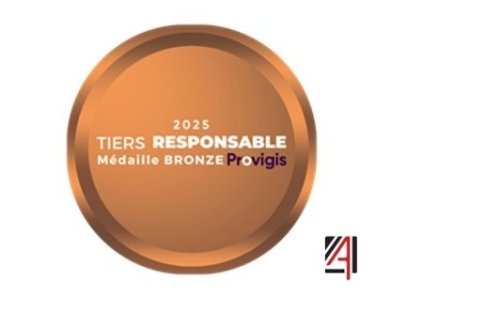 Médaille Bronze - Label Fournisseur Provigis 2025.